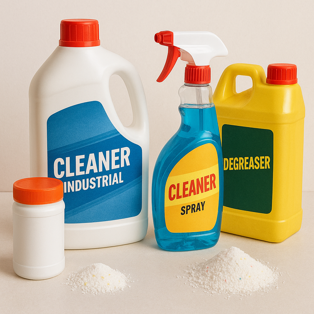 مواد التنظيف الصناعية